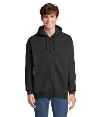 Logo trade promotional merchandise picture of: CARTER Full Zip Hoodie