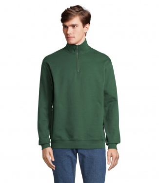 Logo trade promotional product photo of: CONRAD Sweat Zip Collar