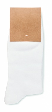 Logo trade promotional items image of: Pair of socks in gift box L