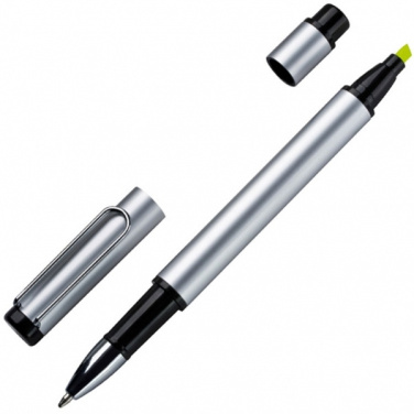 Logotrade promotional product picture of: Metal duo pen GETAFE