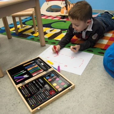 Logotrade corporate gift image of: Big wooden painting set MAXI