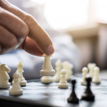 Logo trade promotional gifts image of: Chess wine set SAN GIMIGNANO