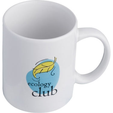Logo trade promotional giveaways picture of: Ceramic mug MONZA 300 ml