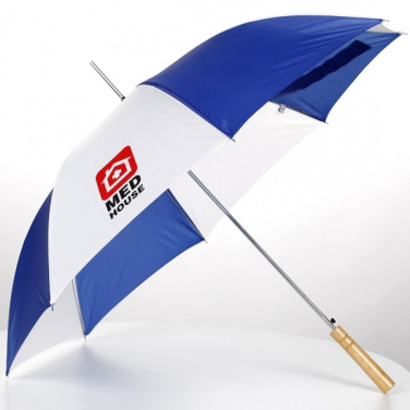 Logo trade promotional product photo of: Automatic walking-stick umbrella AIX-EN-PROVENCE