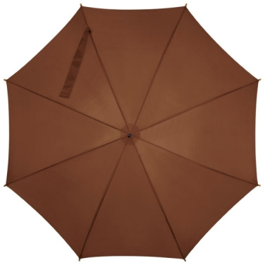 Logo trade corporate gift photo of: Wooden automatic umbrella NANCY