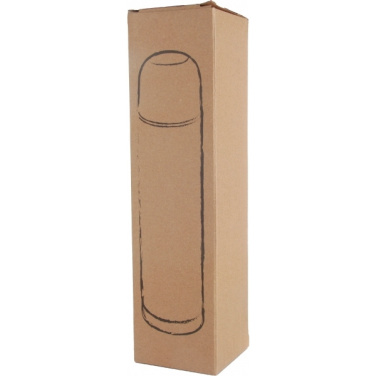 Logo trade corporate gifts image of: Stainless steel isolating flask VIRGINIA BEACH 100 ml