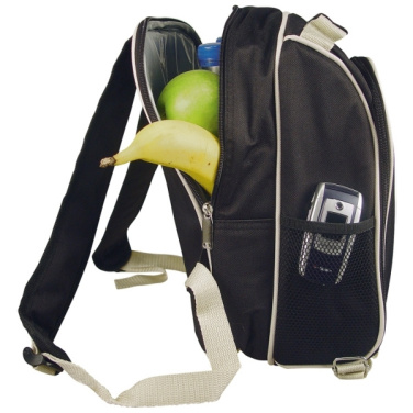 Logo trade promotional merchandise photo of: Luxurious picnic backpack with cool bag GEORGIA