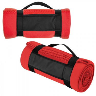 Logotrade promotional products photo of: Big fleece blanket NASHVILLE