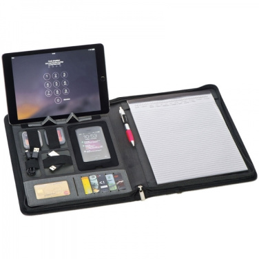 Logotrade corporate gifts photo of: A4 folder with power bank Elda