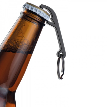 Logo trade promotional merchandise picture of: Keyring - bottle opener WORCESTER