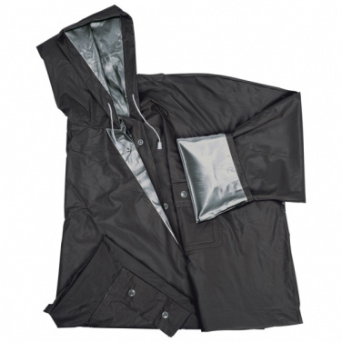 Logo trade promotional merchandise picture of: Turn-over rain coat NANTERRE