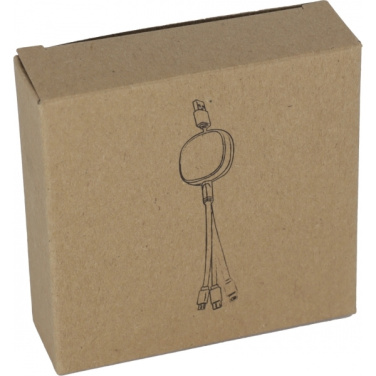 Logo trade business gifts image of: Charging cable STRASBOURG