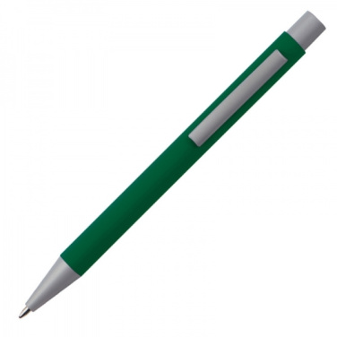 Logo trade advertising products picture of: Metal ballpen soft touch ABU DHABI