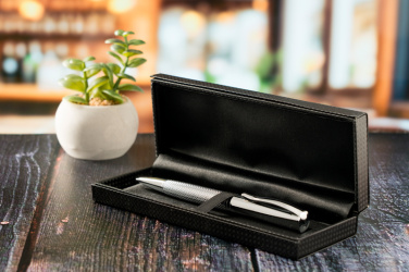 Logotrade promotional gift image of: Metal ballpen CHESTER