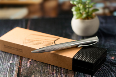 Logo trade corporate gifts picture of: Metal ballpen CHESTER