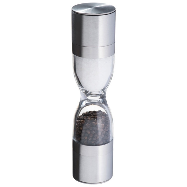 Logo trade promotional merchandise picture of: Salt and pepper mill 2-in-1 ROME