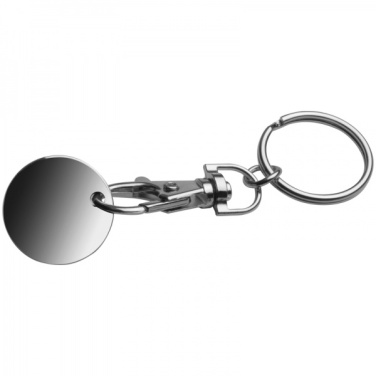 Logotrade promotional products photo of: Keyring with shopping coin ARRAS