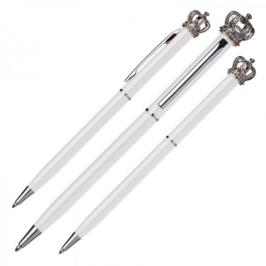 Logotrade advertising product picture of: Metal ballpen KINGS PARK