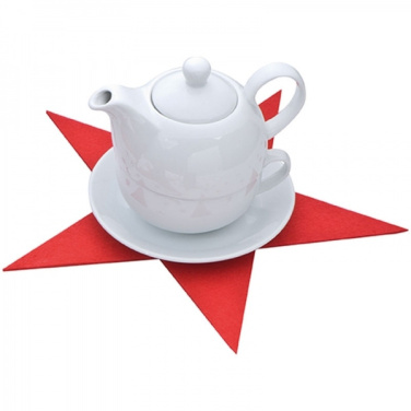 Logotrade promotional item image of: Felt star set KARLSTAD