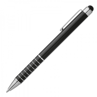 Logotrade promotional items photo of: Metal ballpen with touch pen LUEBO