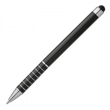 Logotrade business gift image of: Metal ballpen with touch pen LUEBO