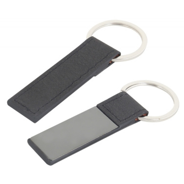 Logo trade promotional giveaway photo of: Keyring with mirror effect PENRITH