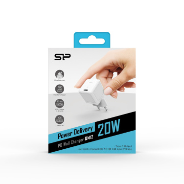 Logo trade promotional item photo of: Silicon Power fast charger QM12
