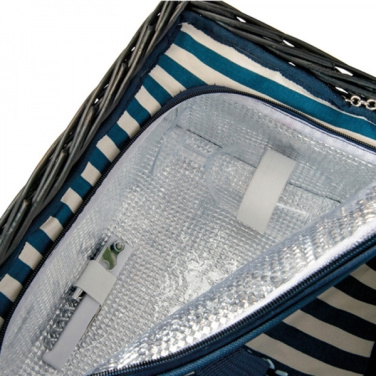 Logotrade corporate gift picture of: Picnic basket RIVA DEL GARDA