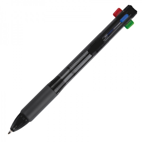Logotrade promotional items photo of: Plastic ballpen 4in1 NEAPEL
