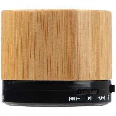 Logo trade advertising products image of: Bamboo bluetooth speaker FLEEDWOOD