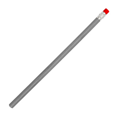 Logo trade promotional giveaway photo of: Pencil with eraser HICKORY
