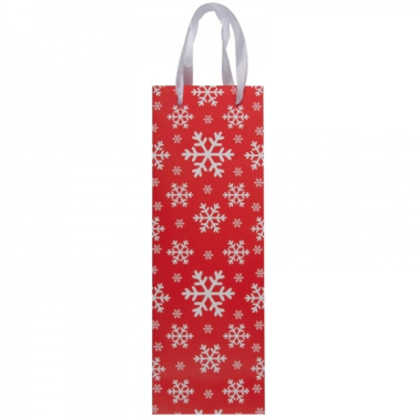 Logotrade promotional gift image of: Wine bag in Christmas design LAPLAND