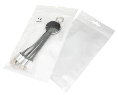 Logotrade promotional products photo of: 3in1 cable with enlighted logo for engraving, RXD-368