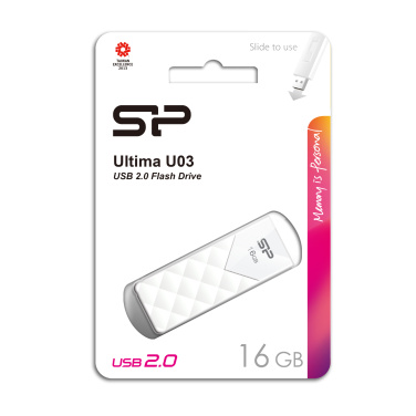Logo trade corporate gift photo of: Pendrive silicon power ultima u03