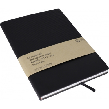 Logo trade promotional items picture of: A5 Notebook DUBAI