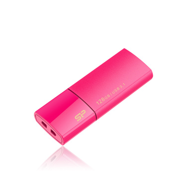 Logotrade advertising product picture of: Pendrive Silicon Power 3.0 Blaze B05,pink
