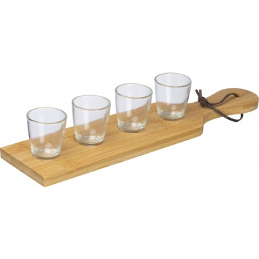 Logo trade promotional gift photo of: Shot glass set KUFSTEIN