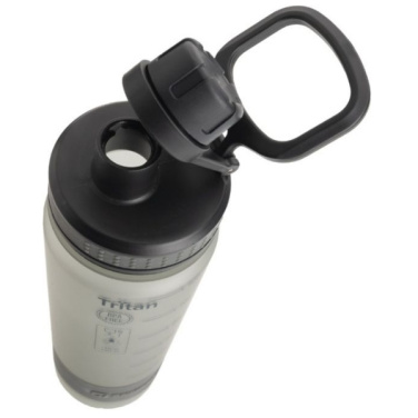 Logo trade promotional giveaway photo of: Drinking Bottle KIBO 800 ml Schwarzwolf