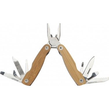 Logotrade promotional merchandise image of: Multifunction tool bamboo LEEDS