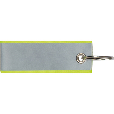 Logo trade advertising product photo of: Reflective keyring