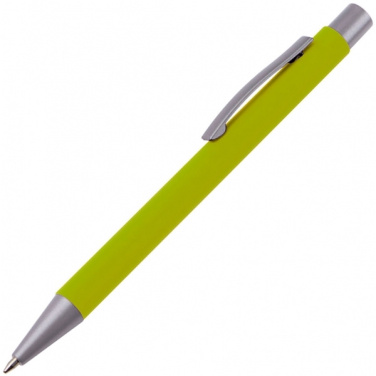 Logotrade promotional merchandise image of: Metal ballpen soft touch ABU DHABI