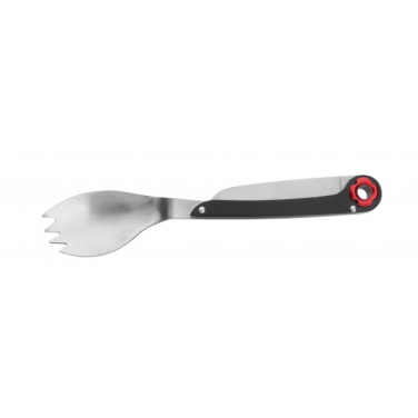 Logotrade corporate gift image of: Multifunctional spoon LATEMAR Schwarzwolf