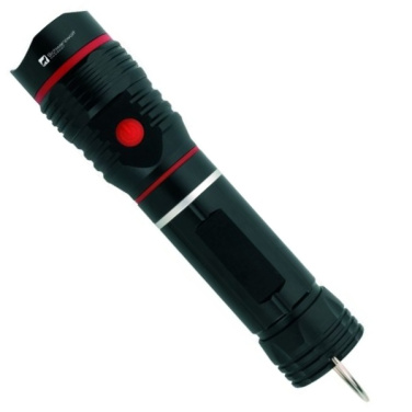 Logo trade advertising product photo of: Flashlight BIWA Schwarzwolf