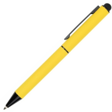 Logotrade promotional product image of: Metal ballpoint pen, touch pen, soft touch CELEBRATION Pierre Cardin
