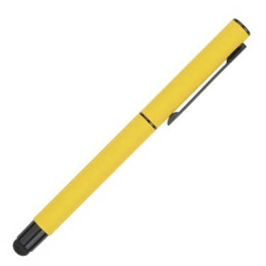 Logotrade promotional item picture of: Roller touch pen, soft touch CELEBRATION Pierre Cardin