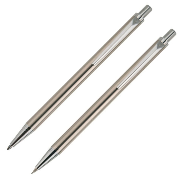 Logo trade promotional item photo of: Writing set ballpoint pen & pencil AMOUR Pierre Cardin
