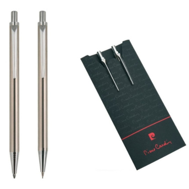 Logo trade corporate gifts image of: Writing set ballpoint pen & pencil AMOUR Pierre Cardin