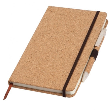 Logo trade promotional merchandise photo of: A5 Notebook BASTOGNE