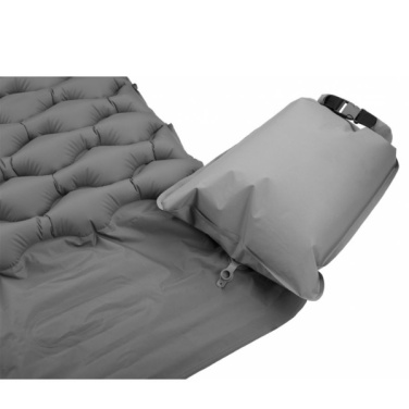 Logotrade promotional product picture of: Inflatable mat SAJAMA Schwarzwolf