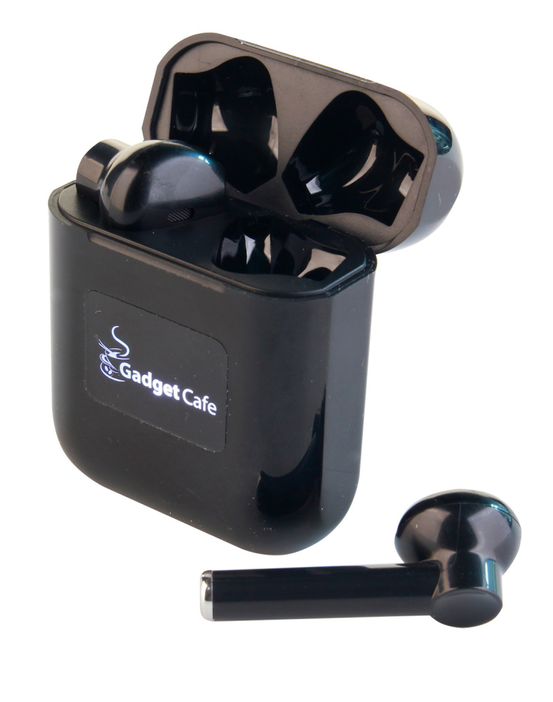 Logo trade promotional product photo of: Wireless earbuds with light up logo